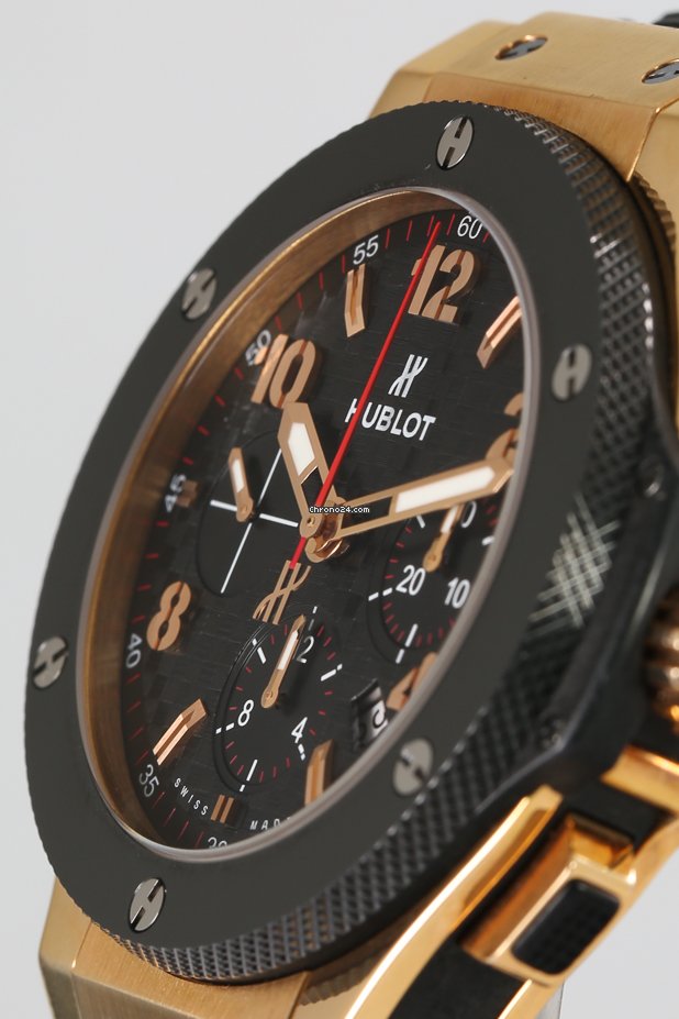 Hublot Big Bang 44 mm Mens watch Unisex Automatic Rose gold Big Bang 301.PB.131.RX Replica 6