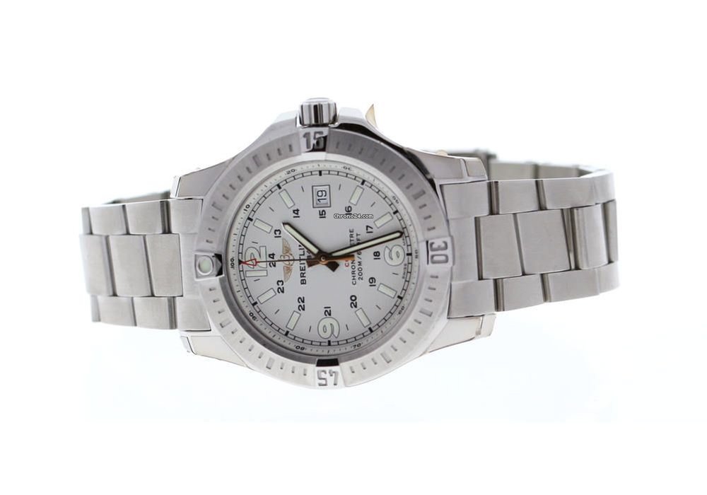 IMG_9081 Breitling Mens watch Unisex Quartz Steel A7438811 G792 Replica 6
