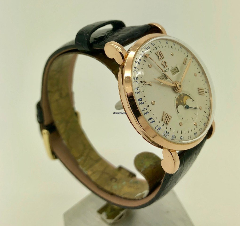 Omega Mens watch Unisex Manual winding Rose gold 2473 Replica 6