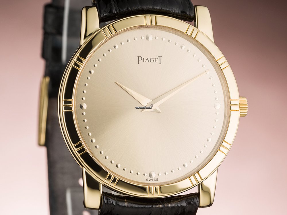 IMG_9081 Piaget Dancer Mens watch Unisex Manual winding Yellow gold 94023 Replica 6