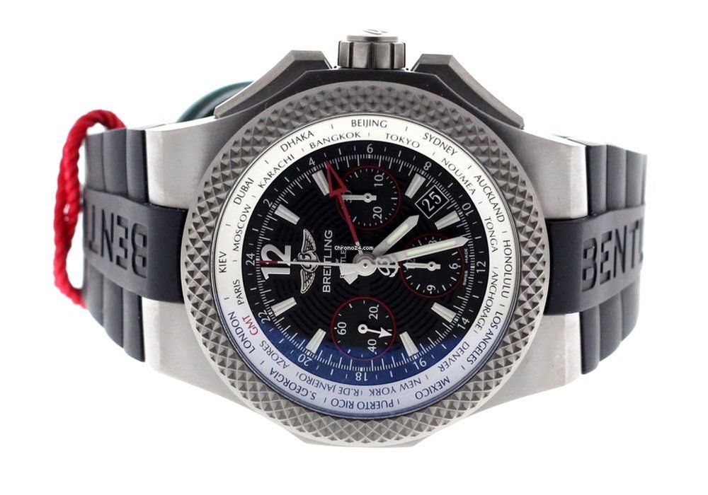 IMG_9081 Breitling Bentley GMT Mens watch Unisex Automatic Titanium EB043335 BD78 Replica 6