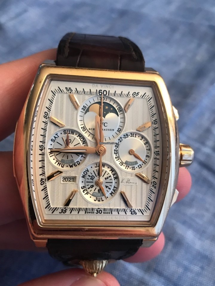 IMG_9081 IWC Da Vinci Perpetual Calendar Mens watch Unisex Automatic IW376203 Replica 6