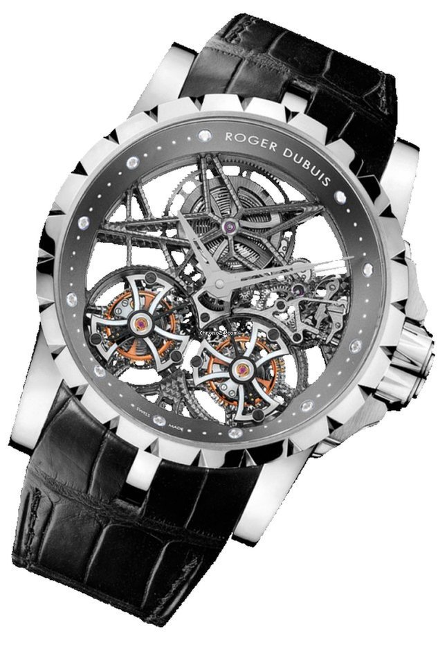 IMG_9081 Roger Dubuis Excalibur Mens watch Unisex Manual winding Platinum RDDBEX0269 Replica 6