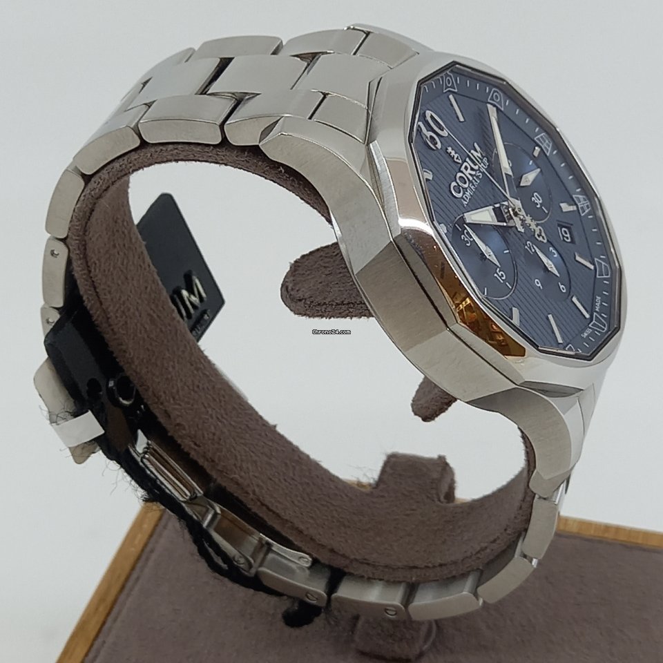 IMG_9081 Corum Admirals Cup Legend 42 Mens watch Unisex Automatic Steel 984.101.20 V705 AB10 Replica 6