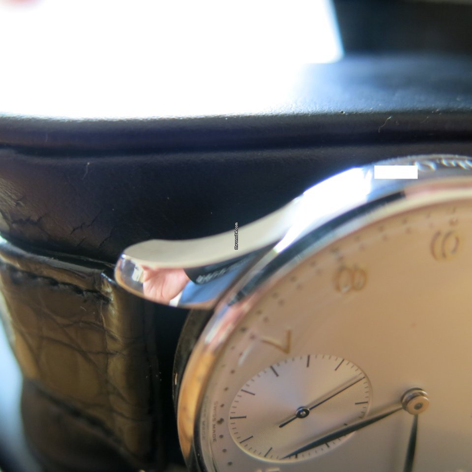 IMG_9081 IWC Portuguese Hand-Wound Mens watch Unisex Manual winding Platinum 5441 Replica 6