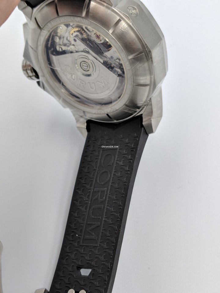 IMG_9081 Corum Admirals Cup Challenger Mens watch Unisex Automatic Steel 753.771.20 F371 AN15 Replica 6