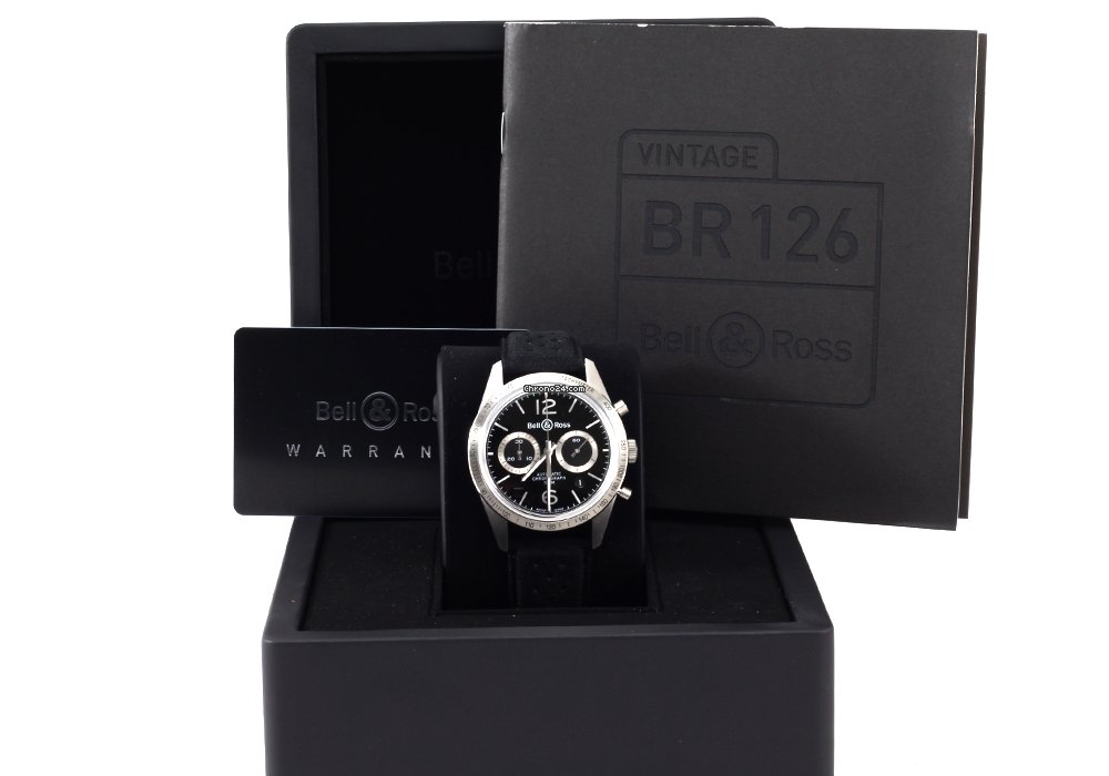 Bell & Ross BR V1 Mens watch Unisex Automatic Steel BRV126-BS-ST SF Replica 6