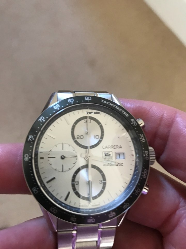 TAG Heuer Carrera Calibre 16 Mens watch Unisex Automatic Steel CV2011 Replica 6