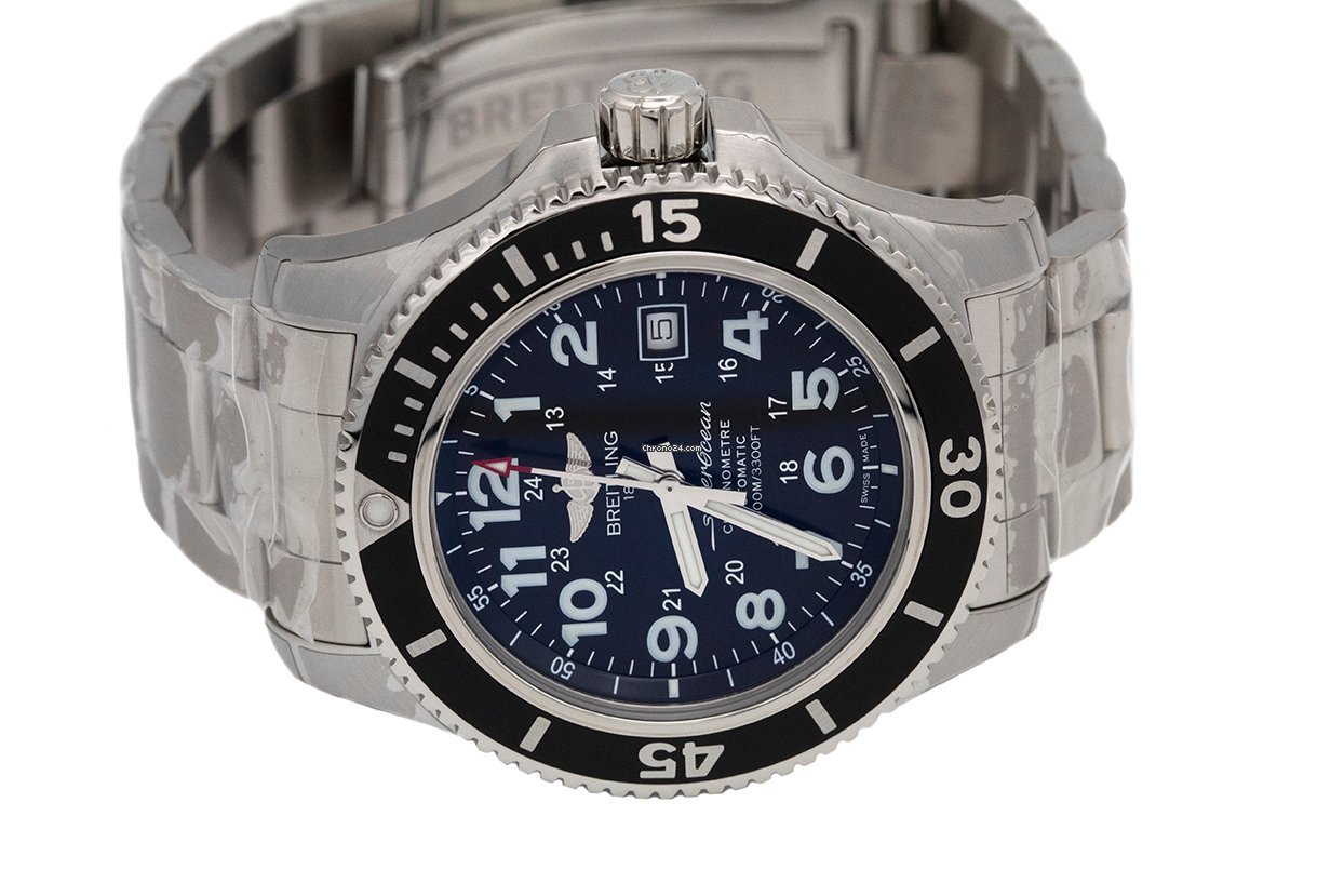 IMG_9081 Breitling Superocean II 44 Mens watch Unisex Automatic Steel A17392D7 BD68 Replica 6