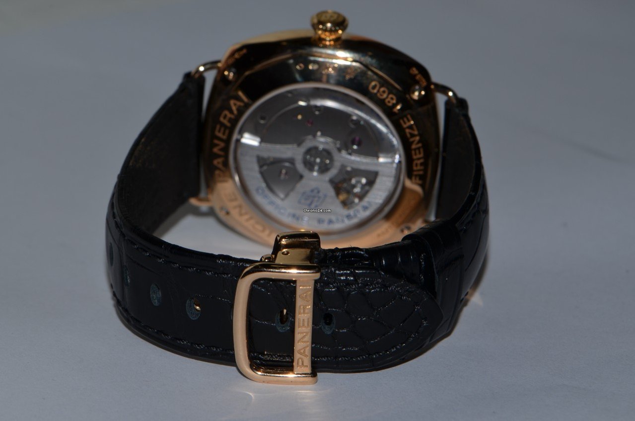 IMG_9081 Panerai Special Editions Mens watch Unisex Automatic Rose gold PAM00273 Replica 6