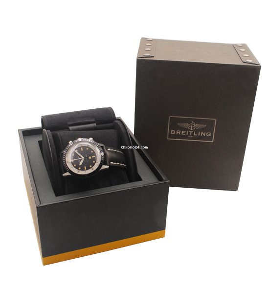 IMG_9081 Breitling Superocean Mens watch Unisex Manual winding Steel 2005 Replica 6