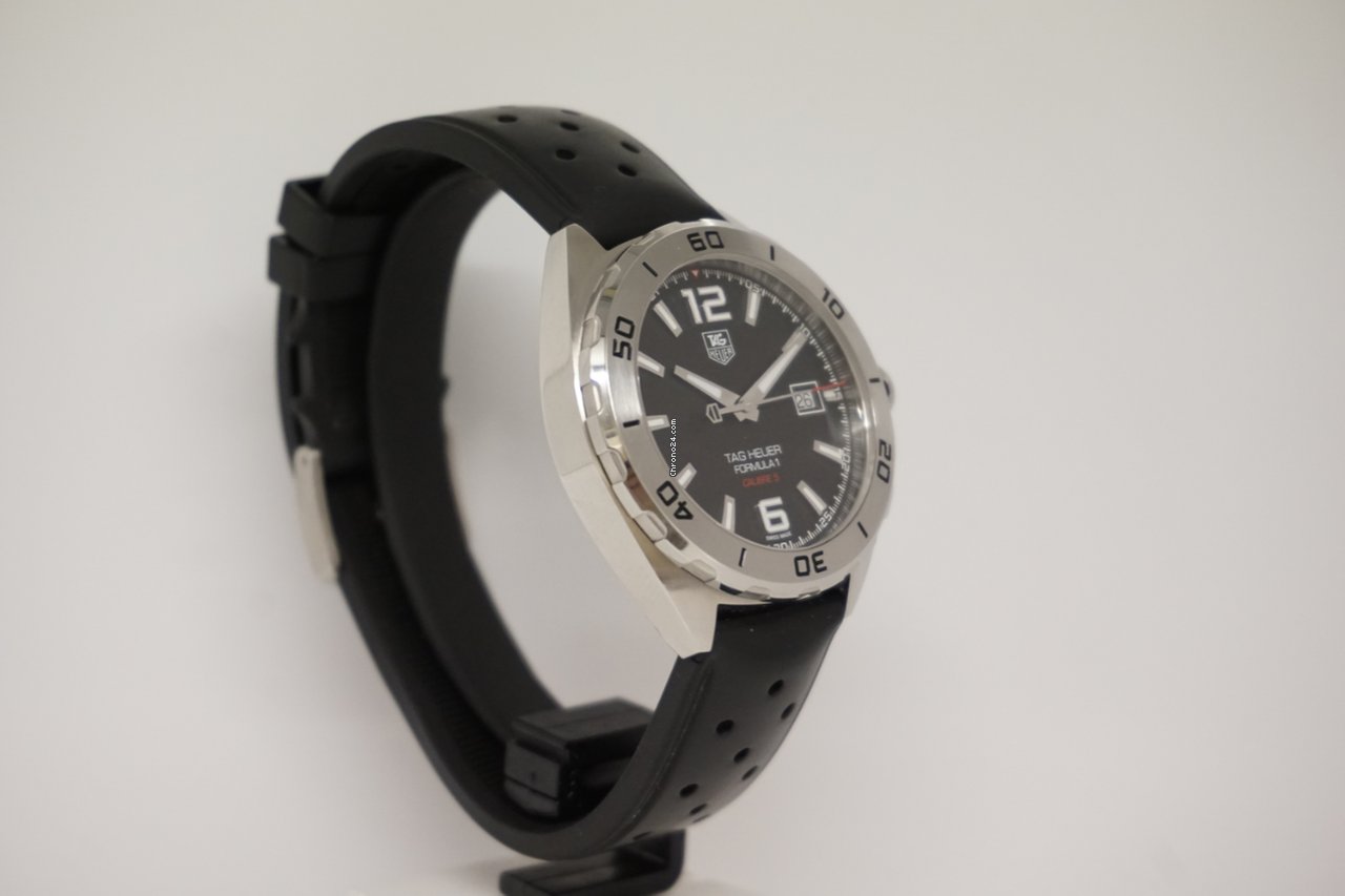 IMG_9081 TAG Heuer Formula 1 Calibre 5 Mens watch Unisex Automatic Steel WAZ2113.FT8023 Replica 6