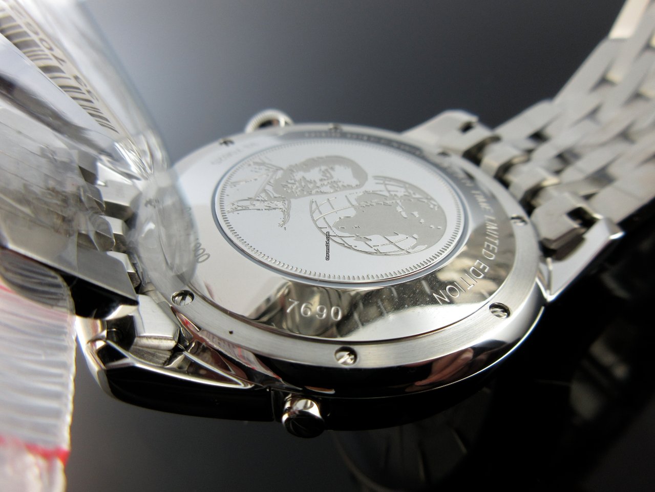IMG_9081 Oris Artelier Worldtimer Mens watch Unisex Automatic Steel 01 690 7690 4081-Set MB Replica 6