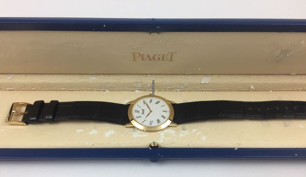 IMG_9081 Piaget Mens watch Unisex Manual winding Yellow gold 9920 Replica 6