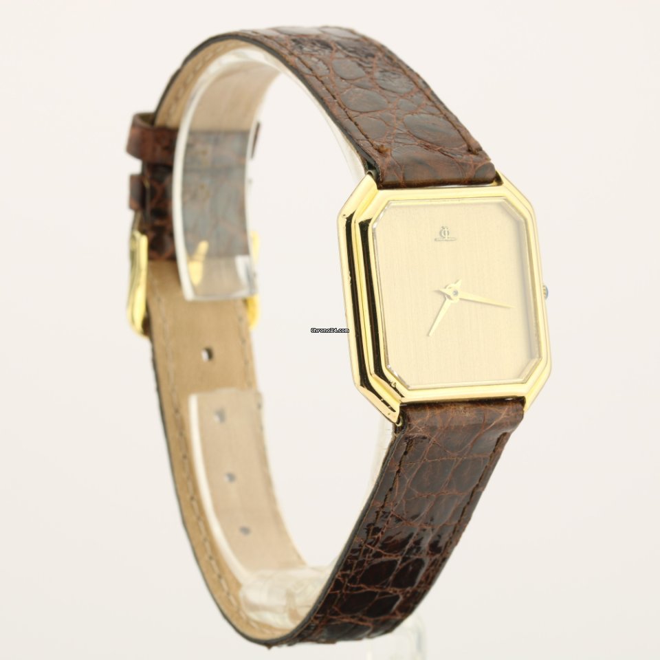 IMG_9081 Baume & Mercier Mens watch Unisex Quartz Yellow gold 593003 Replica 6