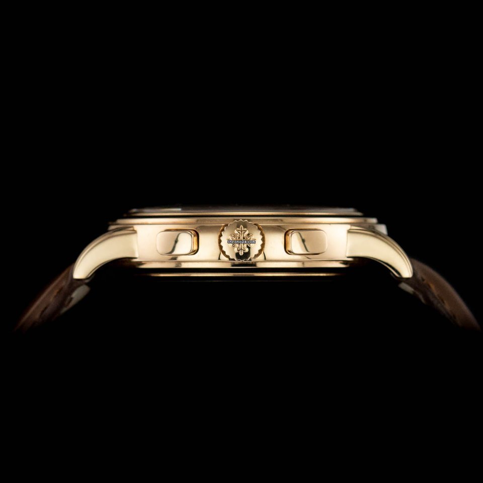 Patek Philippe Chronograph Mens watch Unisex Manual winding Rose gold 5070R-001 Replica 6