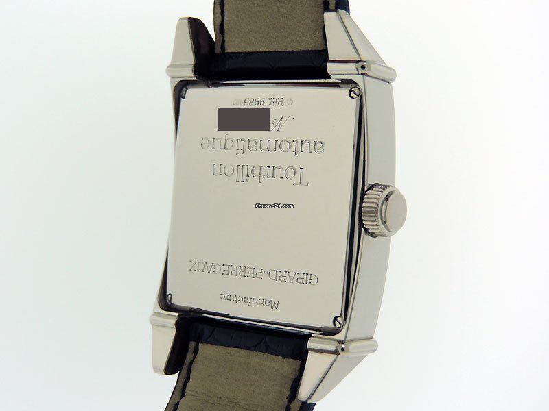 IMG_9081 Girard Perregaux Vintage 1945 Mens watch Unisex Automatic White gold 9985 Replica 7