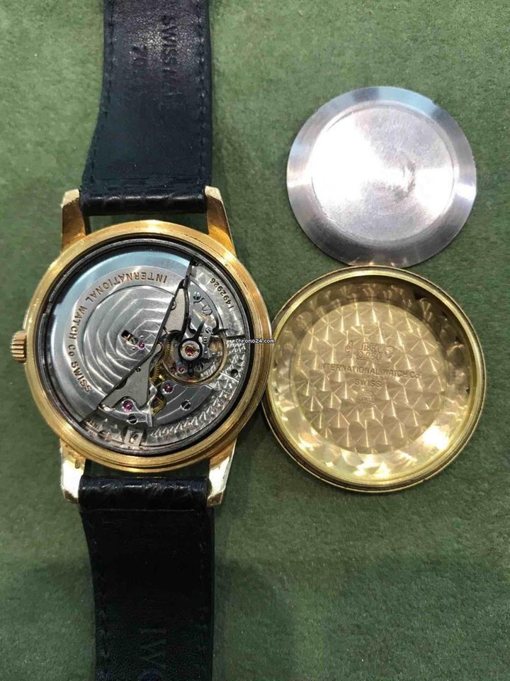 IMG_9081 IWC Ingenieur Automatic Yellow gold 666AD Replica 7
