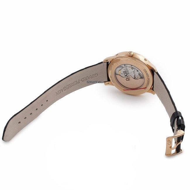 IMG_9081 Girard Perregaux 1966 Mens watch Unisex Automatic Rose gold 49535-52-151-bk6a Replica 7