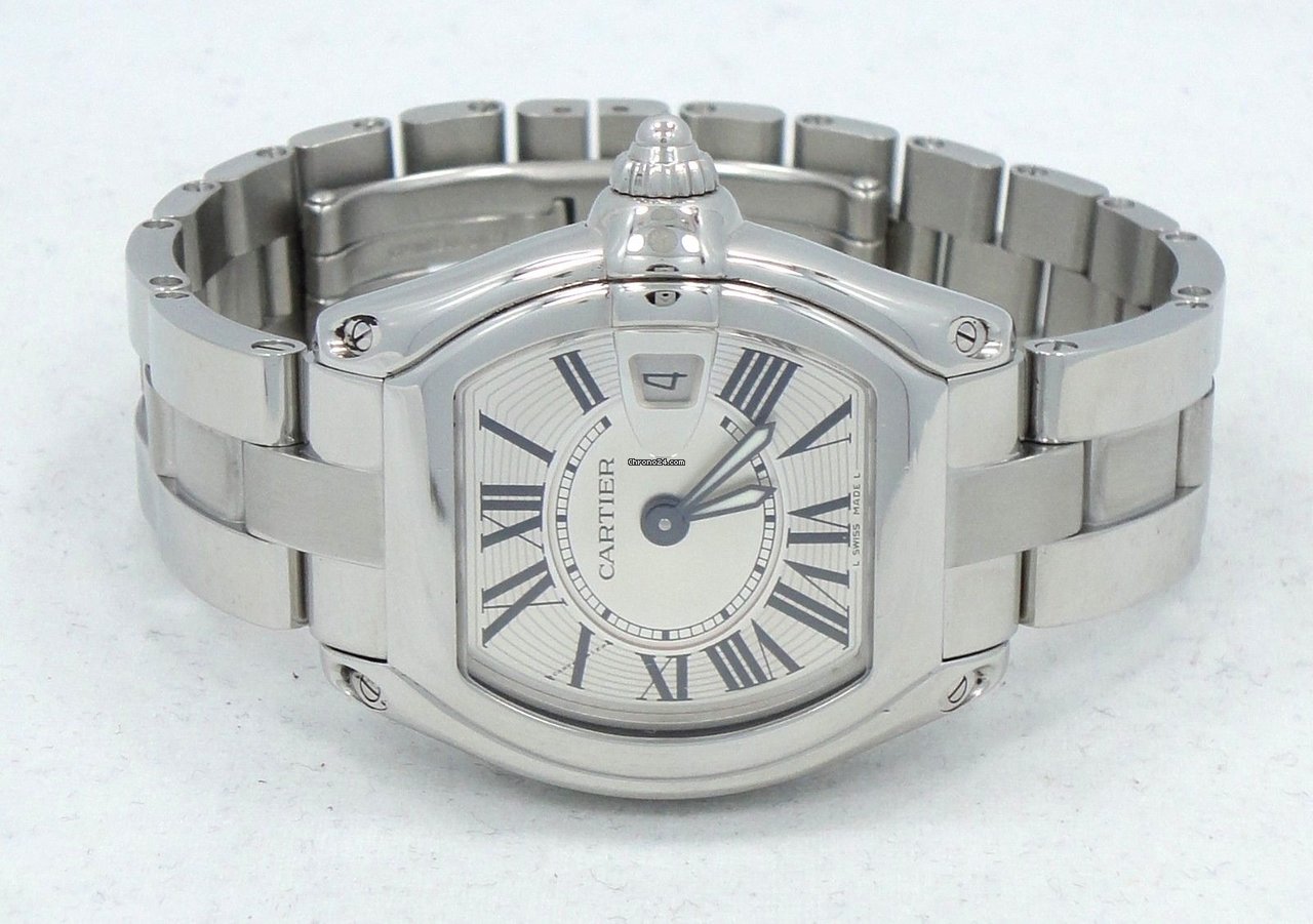 IMG_9081 Cartier Womens watch Quartz Steel 2657 Replica 7