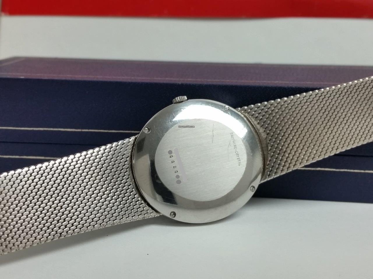 Jaeger-LeCoultre Mens watch Unisex Automatic White gold jaeger 5002-42 Replica 7