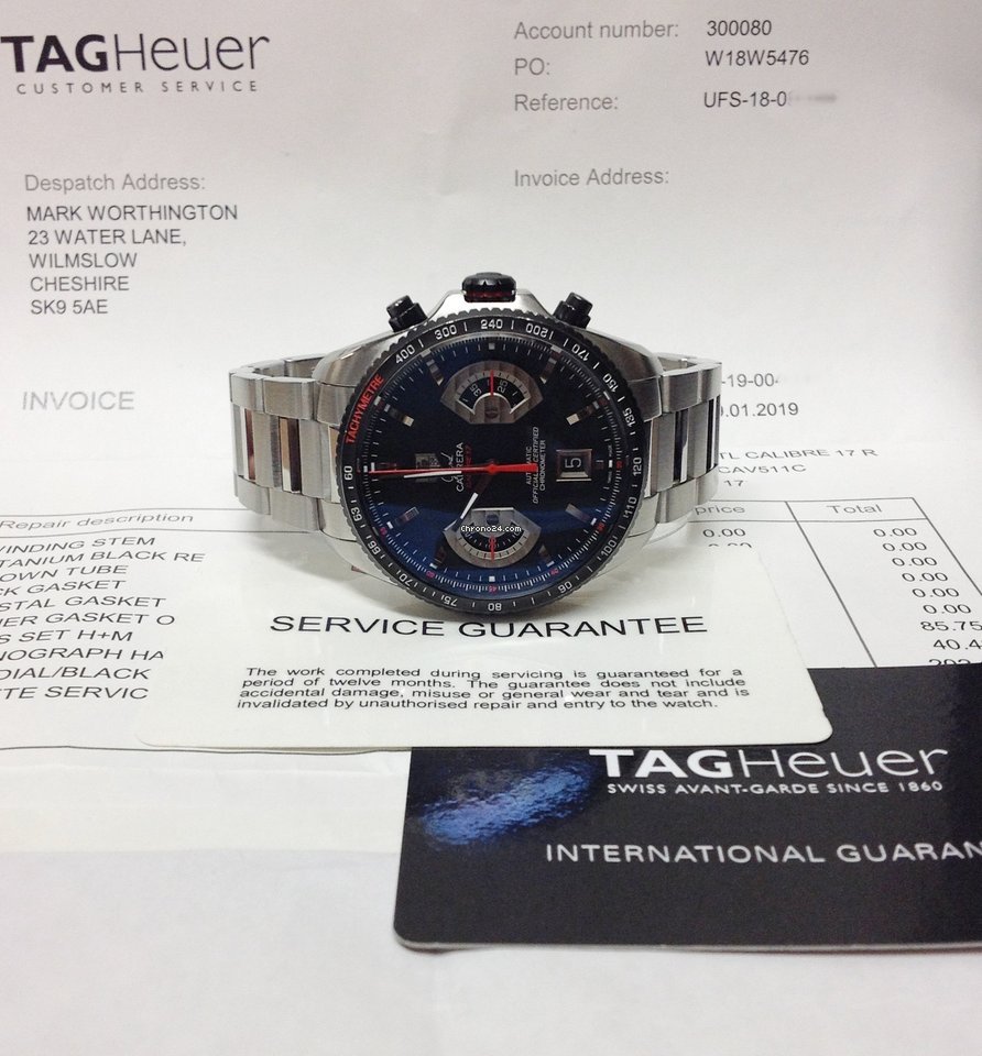 IMG_9081 TAG Heuer Grand Carrera Mens watch Unisex Automatic Steel CAV511C Replica 7