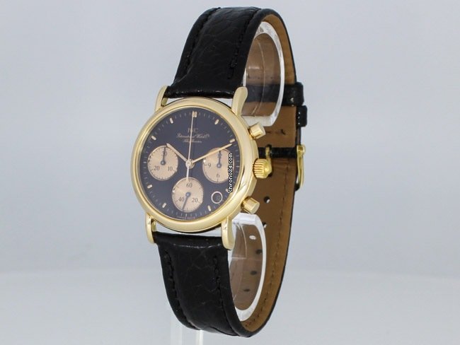IWC Portofino Chronograph Womens watch Quartz Red gold 3730 Replica 7