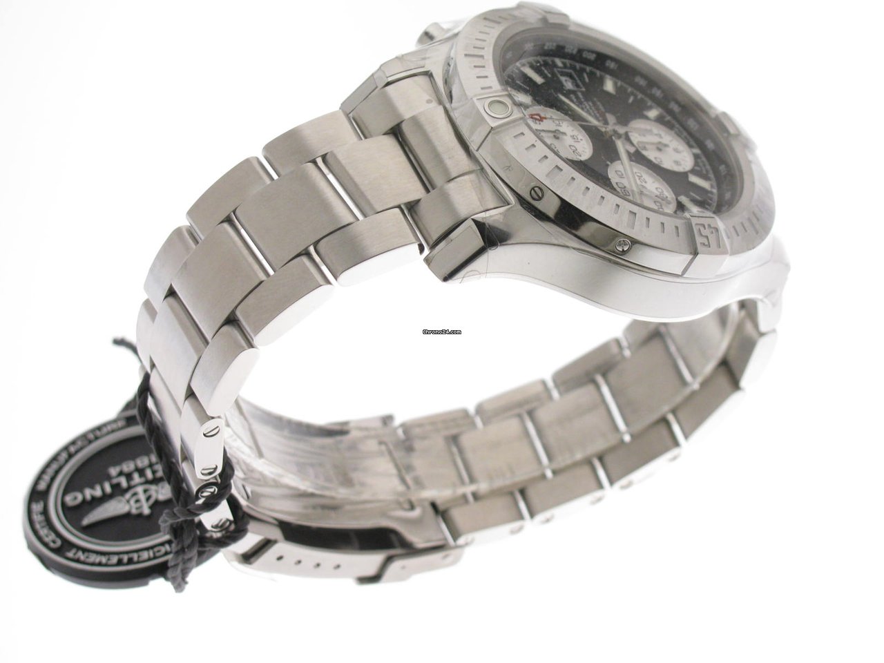 IMG_9081 Breitling Colt Chronograph Automatic Mens watch Unisex Automatic Steel A1338811 BD83 173A Replica 7