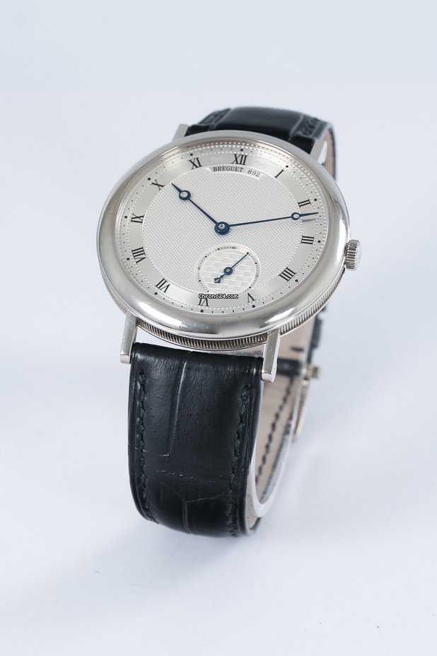 Breguet Classique Mens watch Unisex Automatic White gold 5140BB Replica 7