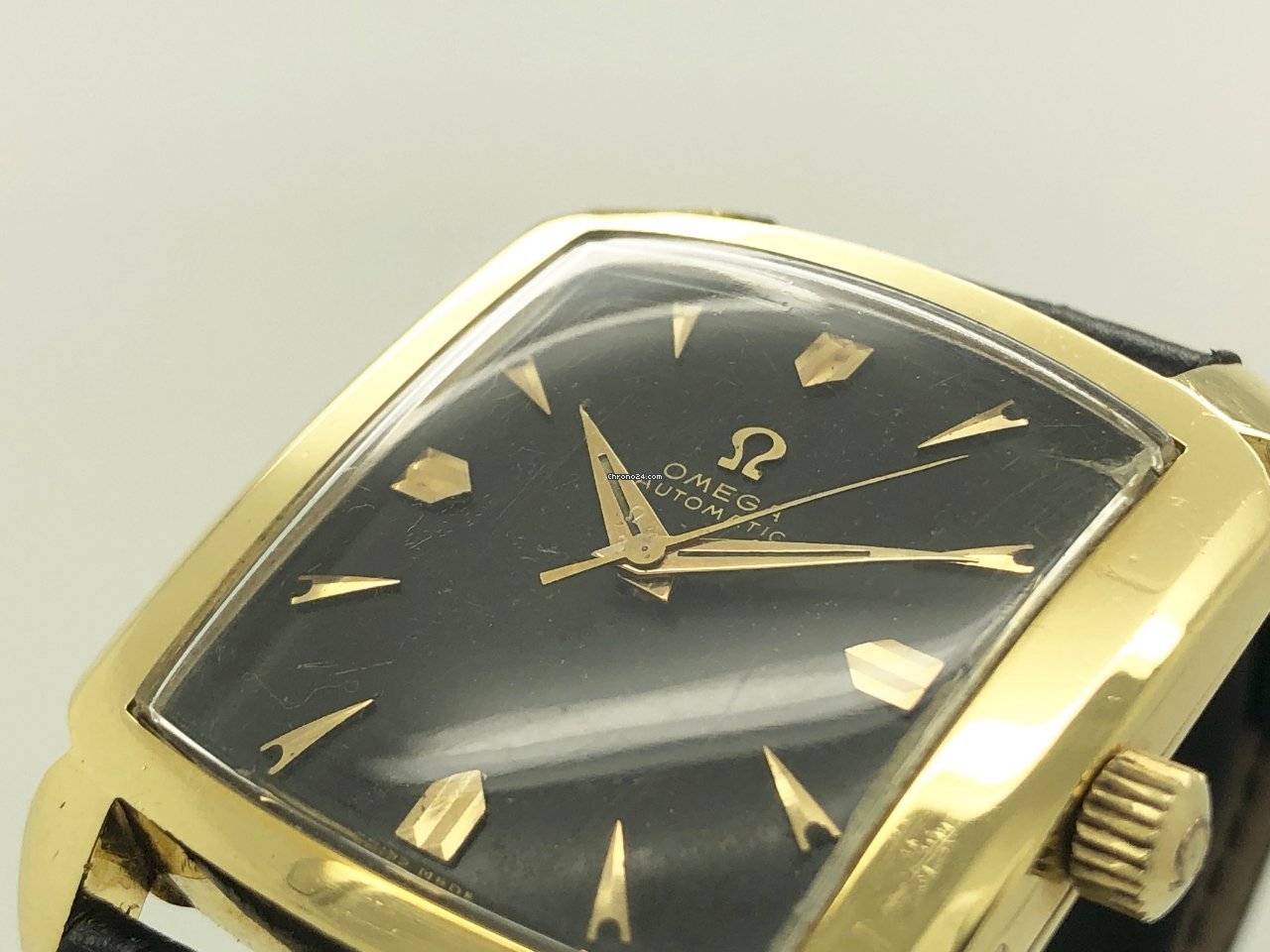 Omega Mens watch Unisex Automatic Yellow gold 3987SC Replica 7