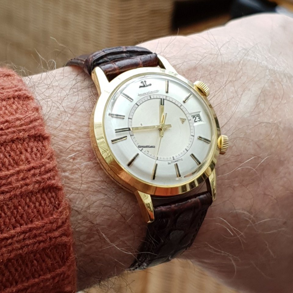IMG_9081 Jaeger-LeCoultre Mens watch Unisex Automatic Yellow gold 855 Replica 7