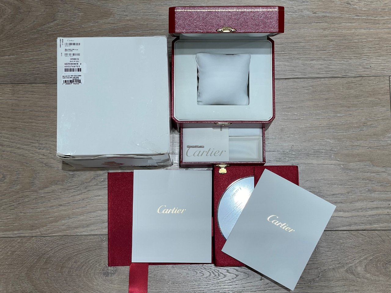 IMG_9081 Cartier Ballon Bleu 36mm Womens watch Automatic Yellow gold WE9004Z3 Replica 7