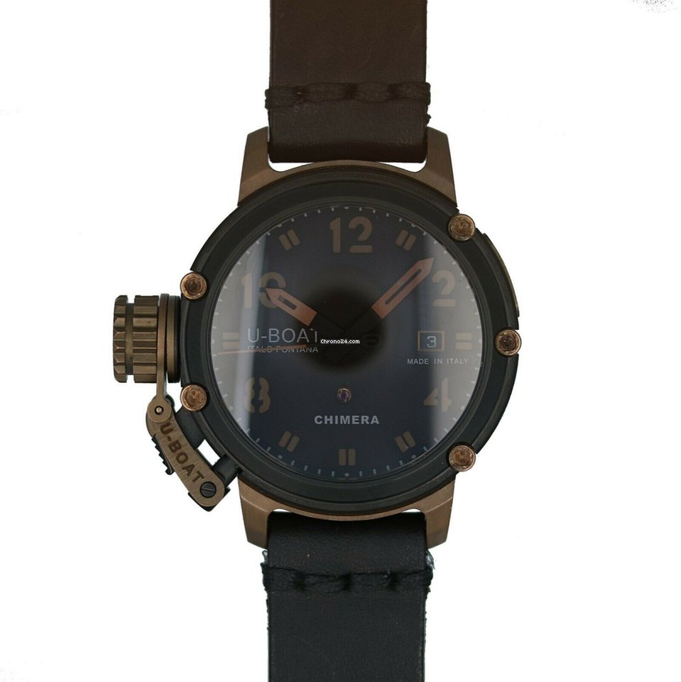 IMG_9081 U-Boat Chimera Mens watch Unisex Automatic Bronze 7237 Replica 7