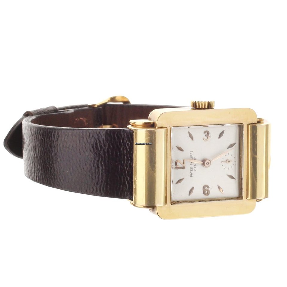 Patek Philippe Vintage Mens watch Unisex Manual winding Yellow gold 2473 Replica 7