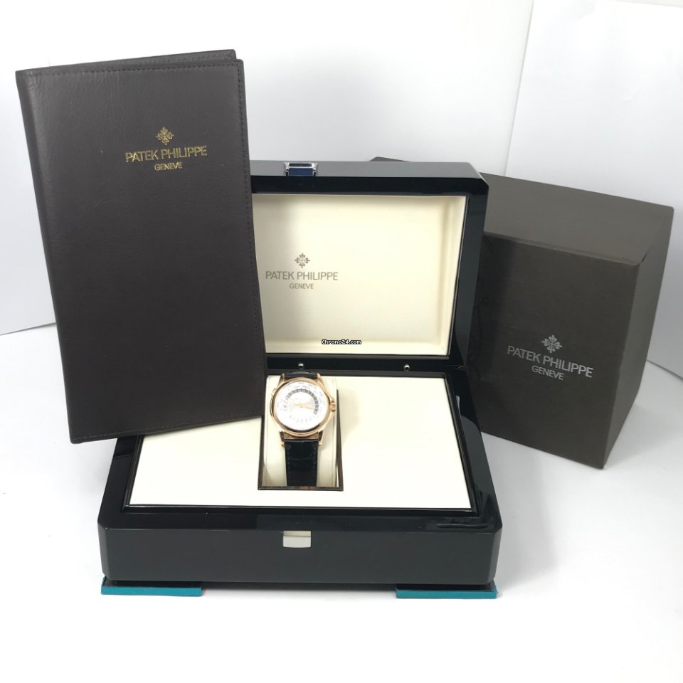 IMG_9081 Patek Philippe World Time Mens watch Unisex Automatic Rose gold 5130R-001 Replica 7
