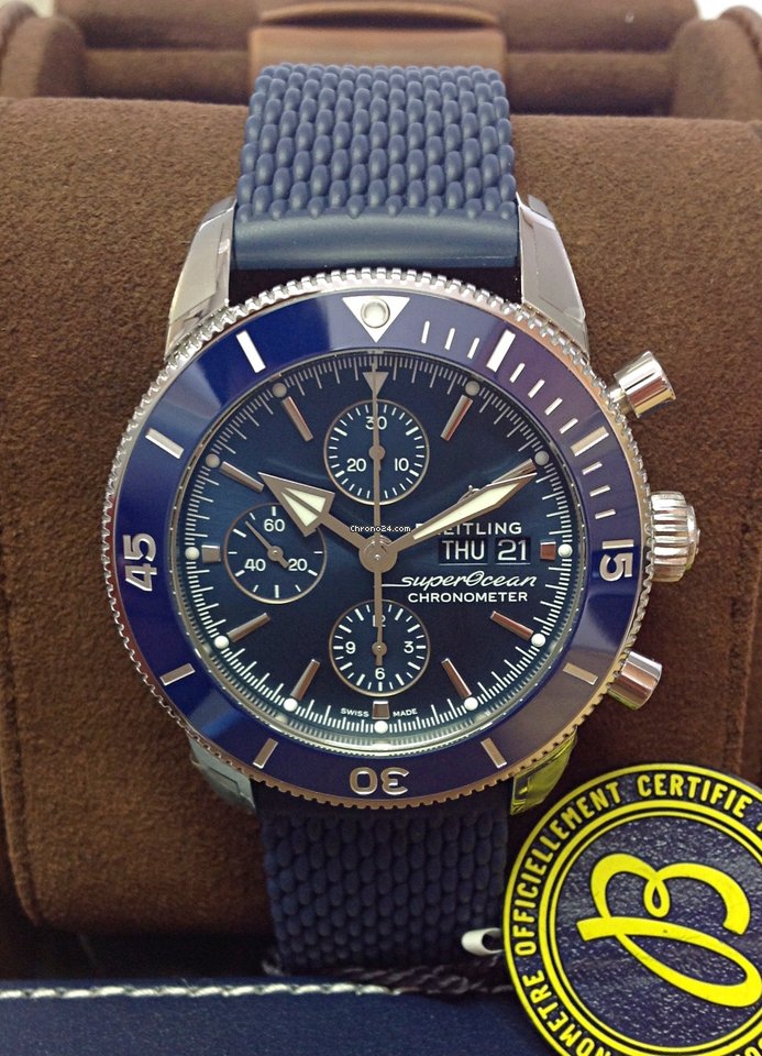IMG_9081 Breitling Superocean Heritage II Chronographe Mens watch Unisex Automatic Steel A13313161C1S1 Replica 7