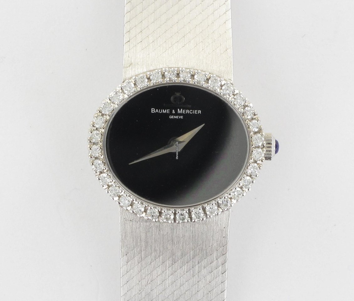 IMG_9081 Baume & Mercier Womens watch Manual winding White gold 753394 38236 9 Replica 7