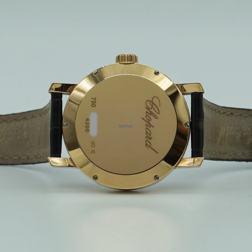 IMG_9081 Chopard Classic Womens watch Automatic Rose gold 124200-5001 Replica 7