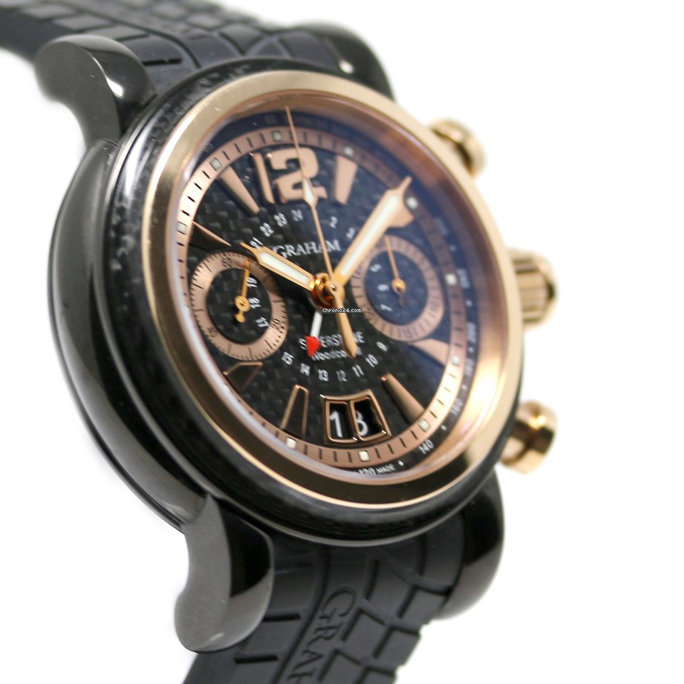 Graham Silverstone Mens watch Unisex Automatic Gold Steel 2GSIUBR Replica 7