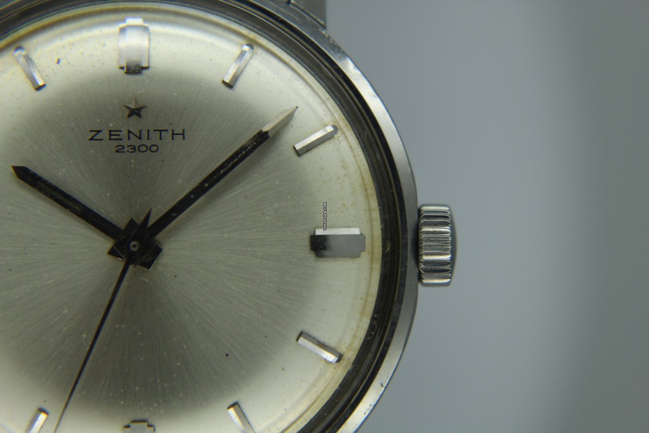 IMG_9081 Zenith Mens watch Unisex Manual winding Steel 2300 Replica 7