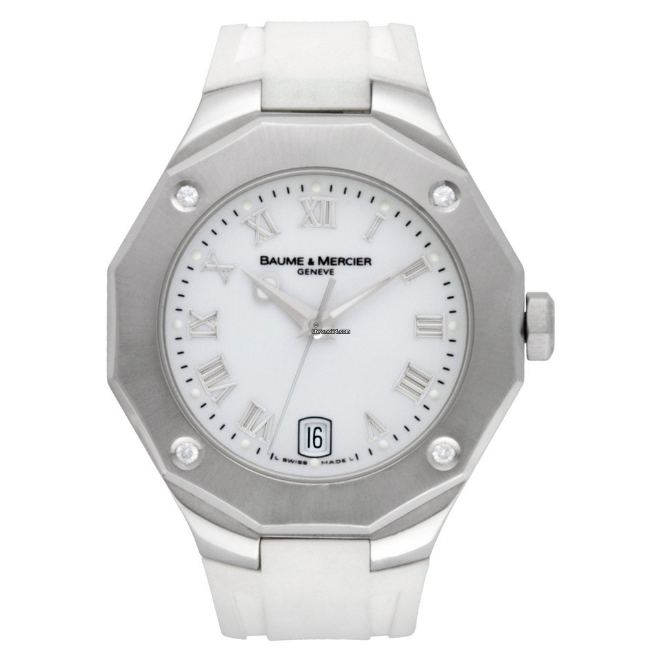 Baume & Mercier Riviera Womens watch Quartz Steel 65575 Replica 7