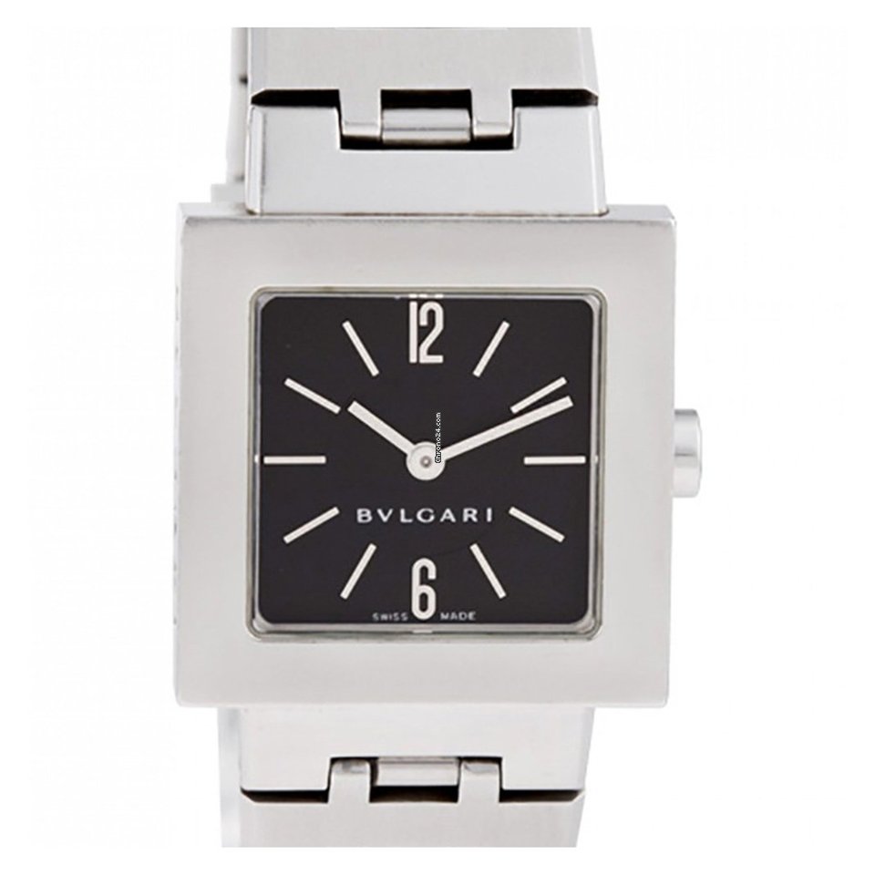 Bulgari Quadrato Quartz Steel SQ22SS Replica 7