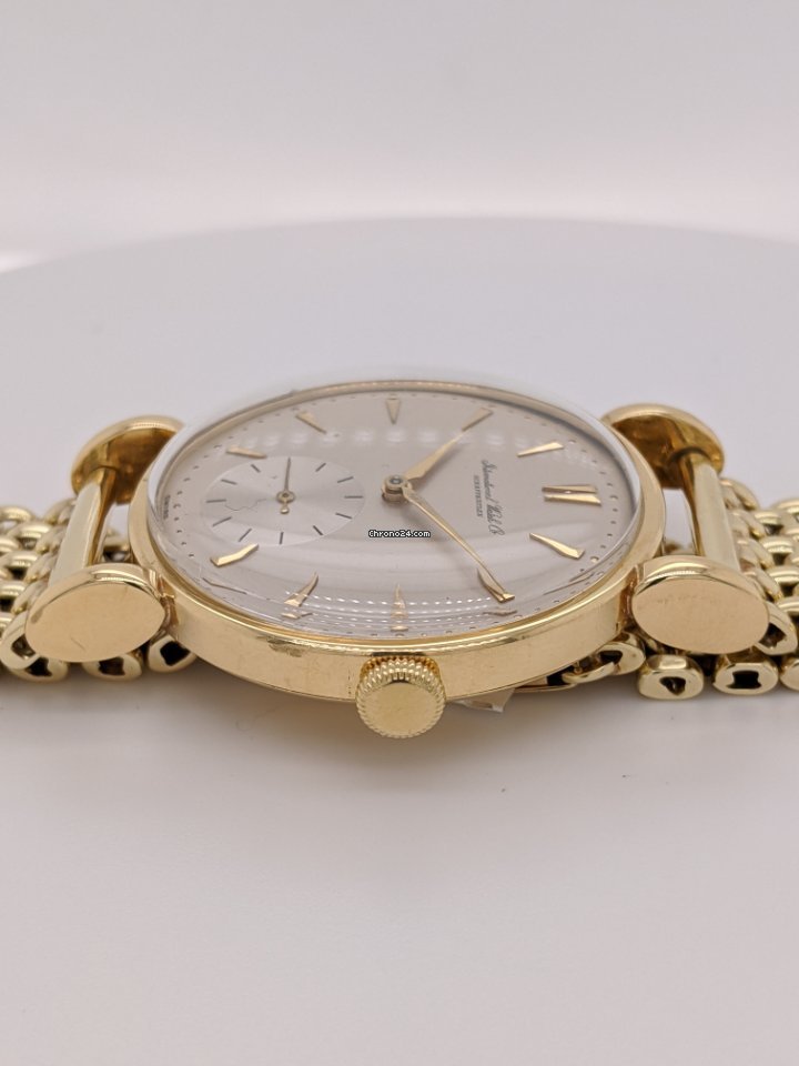 IWC Mens watch Unisex Manual winding Yellow gold 1950 IWC Schaffhausen Caliber 88 YG Replica 7