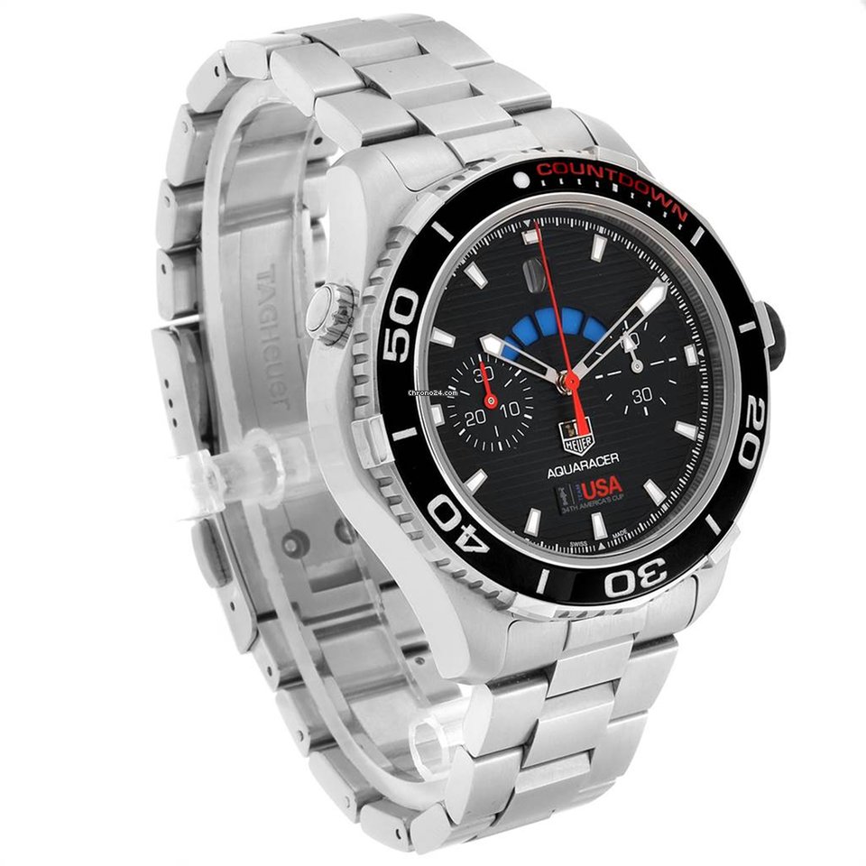 IMG_9081 TAG Heuer Aquaracer 500M Mens watch Unisex Automatic Steel CAK211B.BA0833 Replica 7