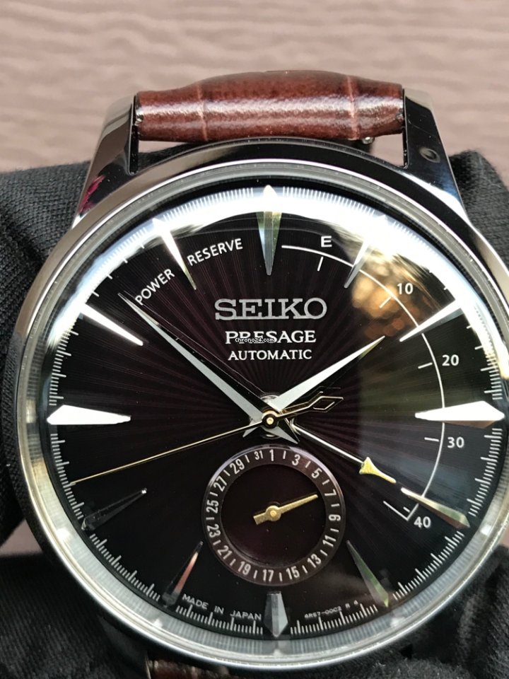IMG_9081 Seiko Presage Mens watch Unisex Automatic Steel SSA393J1 Replica 7