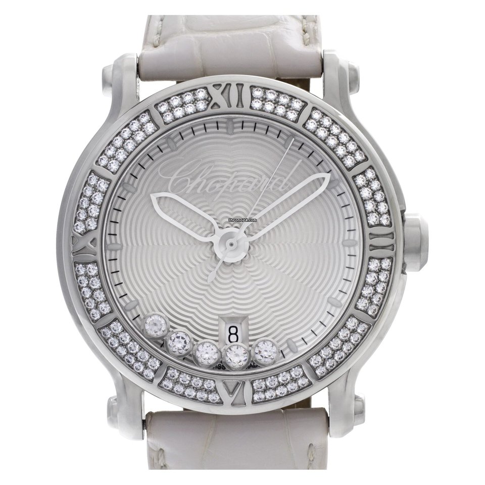 IMG_9081 Chopard Happy Sport Womens watch Quartz Steel 288525-3003 Replica 7