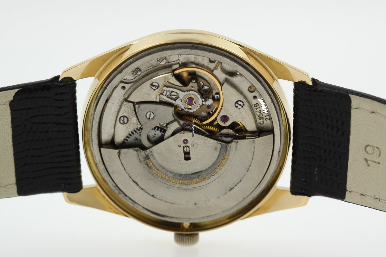 IMG_9081 IWC Mens watch Unisex Automatic Yellow gold 1810 Replica 7