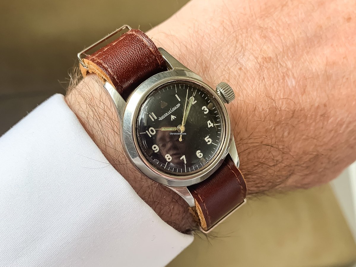 IMG_9081 Jaeger-LeCoultre Mens watch Unisex Manual winding Steel Jaeger-LeCoultre Mark XI Navigators Replica 7