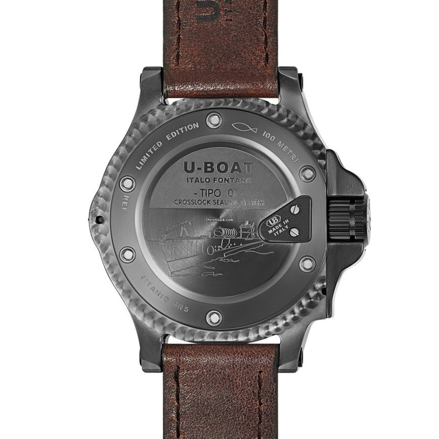IMG_9081 U-Boat Tipo 01 Mens watch Unisex Automatic Titanium 7900 Replica 7