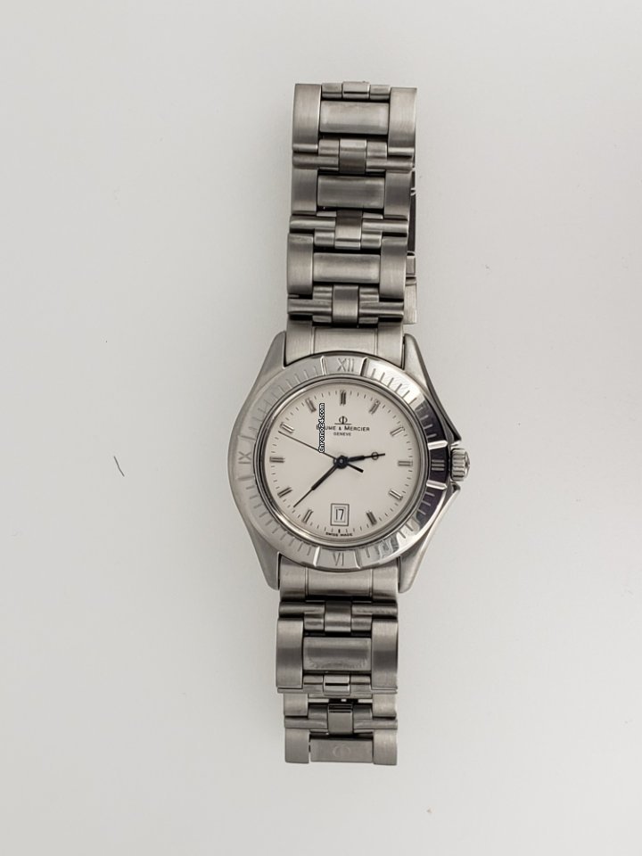 IMG_9081 Baume & Mercier Riviera Womens watch Quartz Steel Baume & Mercier Riviera Ladies, Stainless, Quartz Replica 7
